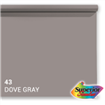 Superior Background Paper 43 Dove Grey 1.35 x 11m