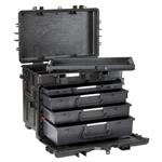 f Explorer Cases 5140 Trolley Black with Empty Drawers