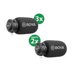 f Boya Special discount kit 3x BY-DM200 and 2x BY-DM100