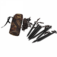 Buteo Photo Gear Bag with Pegs and Ropes Brown