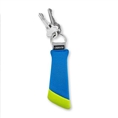 Carson Floating Key Ring for 3 keys - Blue/Green