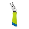 Carson Floating Key Ring for 3 keys - Blue/Green