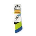 Carson Floating Key Ring for 3 keys - Blue/Green