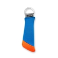 Carson Floating Key Ring for 3 keys - Blue/Orange