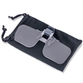 Carson Magnifying Glasses 2x (+4.00 Dioptrie) Clip-On and Flip-Up