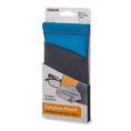 Carson Neoprene Spectacles bag with microfibre cloth - Gray/Blue