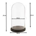 Clayre Eef Cloche 6GL1273 Transparent 26x47 cm