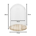 Clayre Eef Cloche 6GL2169 Transparent 17x25 cm