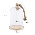 Clayre Eef Cloche 6GL2222 Transparent 17x29 cm