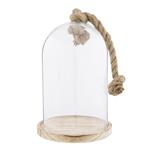 f Clayre Eef Cloche 6GL2222 Transparent 17x29 cm