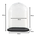 Clayre Eef Cloche 6GL3480 Transparent 32x19x40 cm