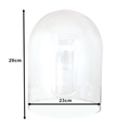 Clayre Eef Cloche 6GL3549 Transparent 23x29 cm