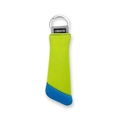 Carson Floating Key Ring for 3 keys - Green/Blue