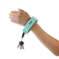 Carson Floating Wristband for 5 keys - Coral