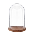 Clayre Eef 6GL1945 Glass Cloche Transparent 17x25 cm