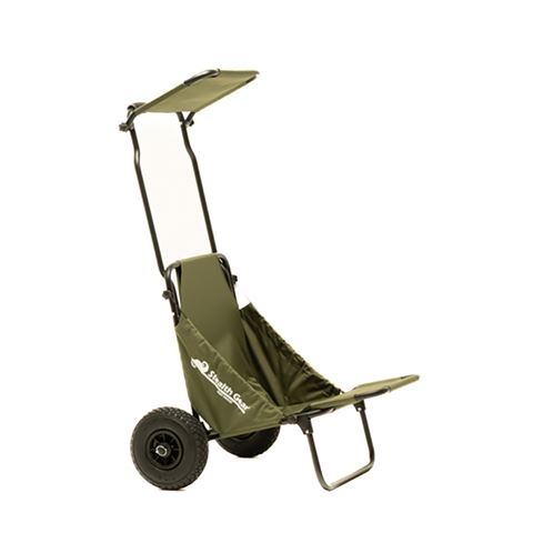 Stealth Gear Stealth Gear Transport Trolley M2 Bosgroen met Zonnedak